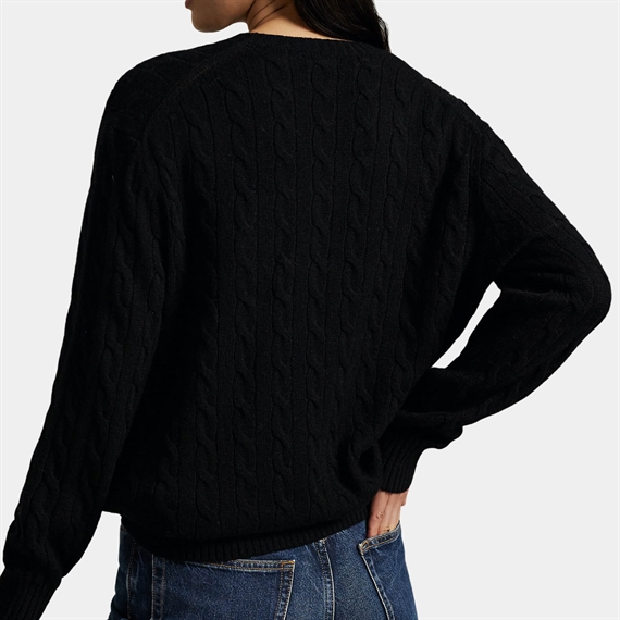 Polo Ralph Lauren Wool-Cashmere Sweater, Polo Black